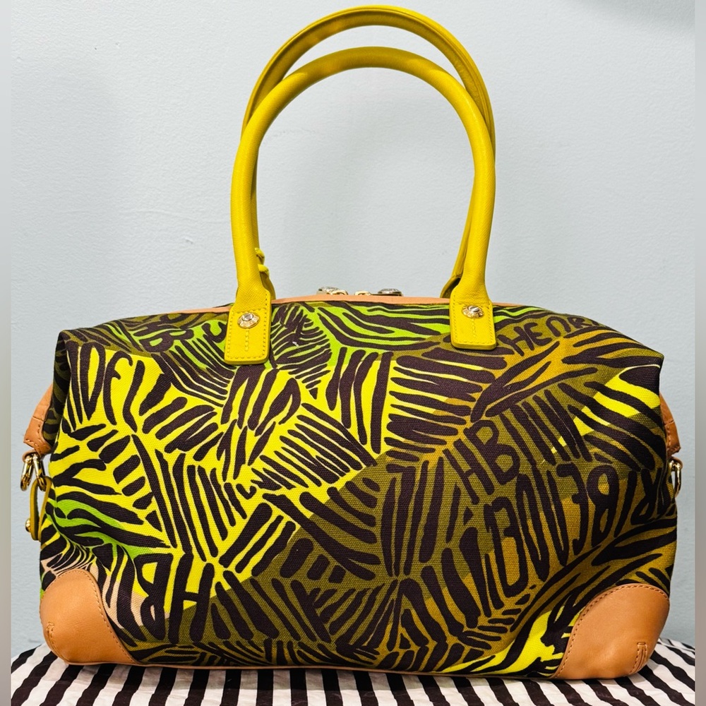 henri bendel Graphic Undercover Satchel NWT - Picture 2 of 13